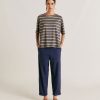 Momoni Idaho Poplin Broek - Blauw