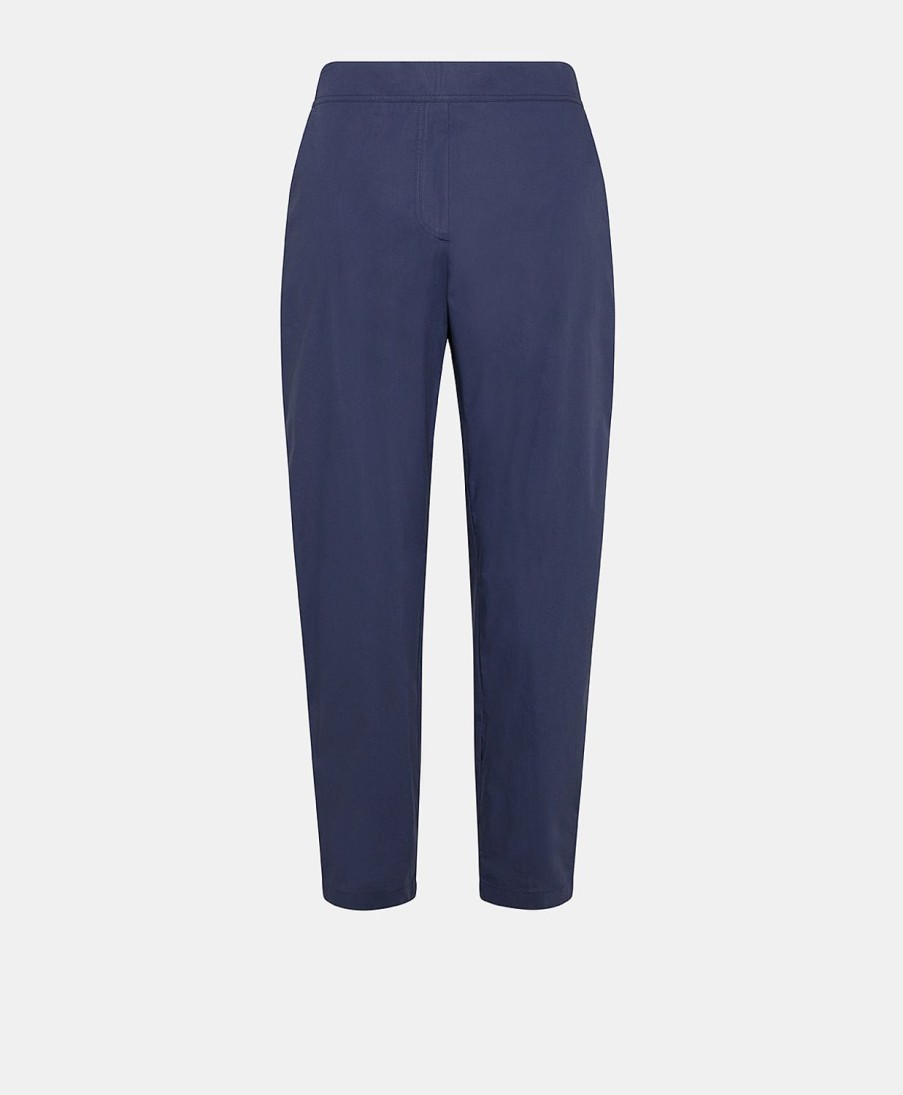 Momoni Idaho Poplin Broek - Blauw