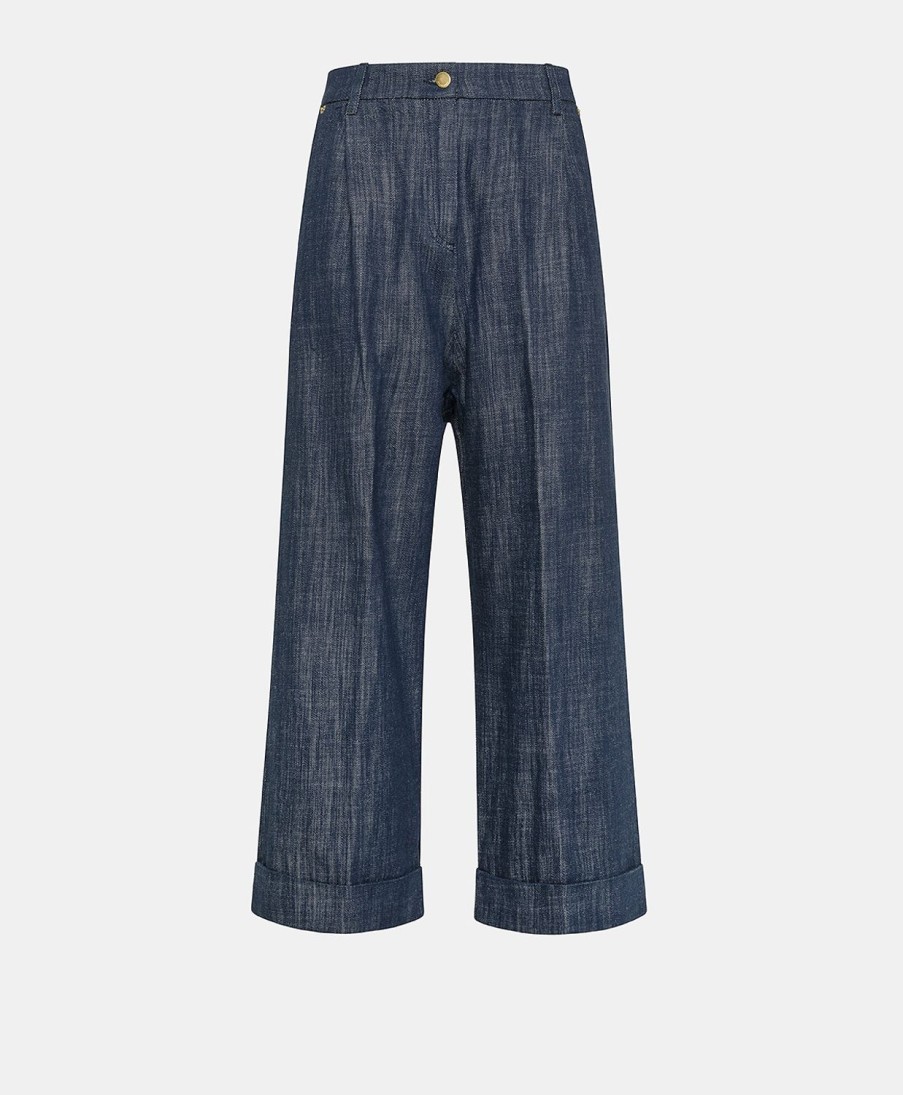 Momoni Grecale Denimbroek - Blauwe Jeans